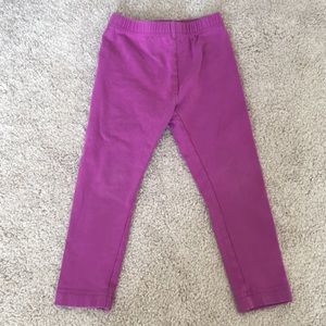 Magenta leggings